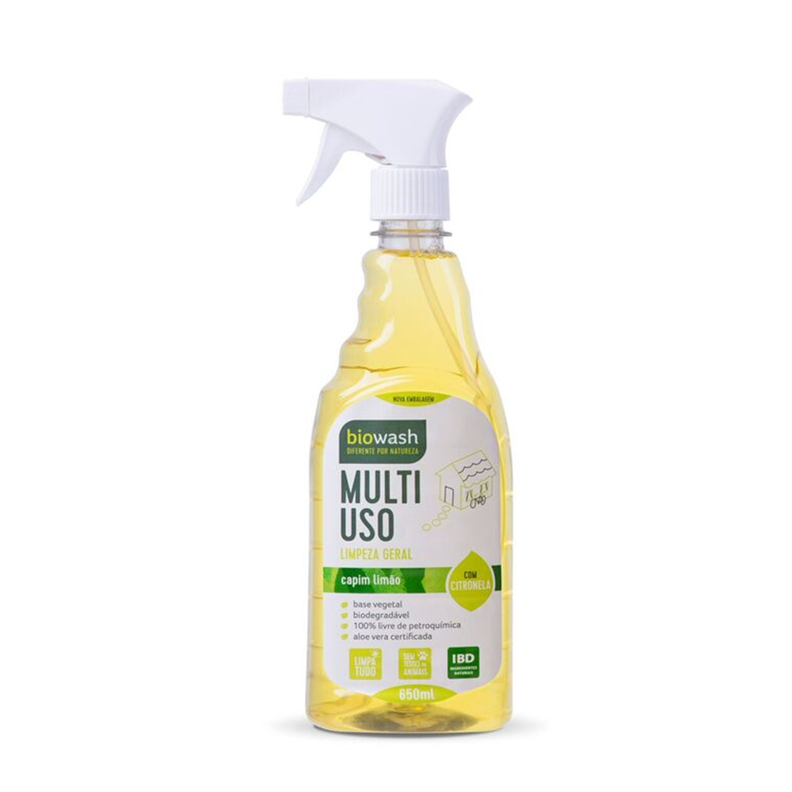 Multiuso Capim Limão (650ml) – Biowash