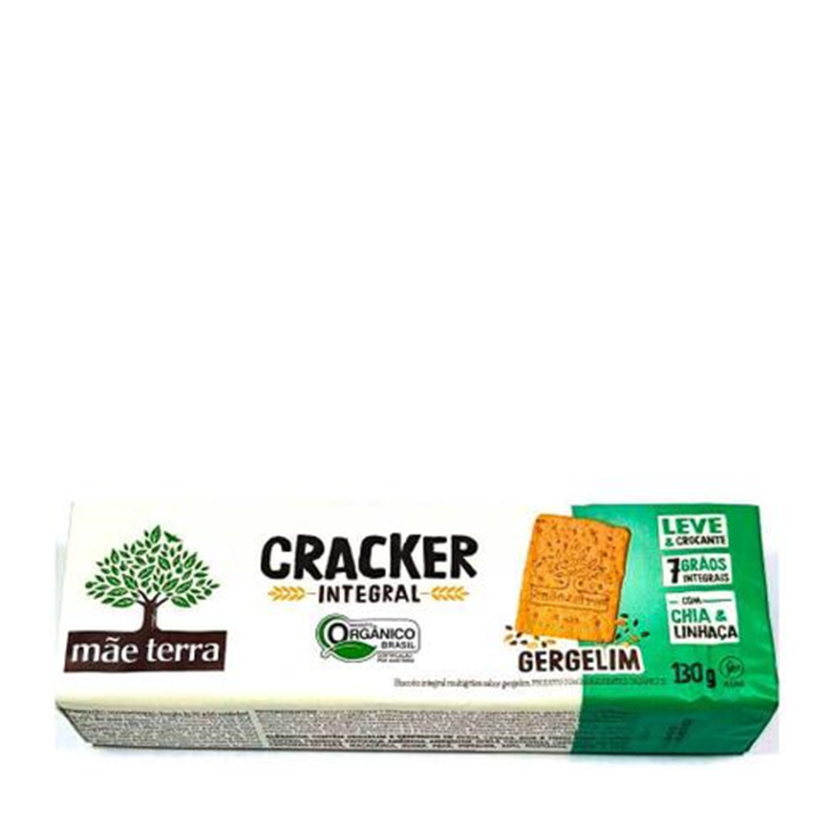 Cracker Gergelim (130g) – Mãe Terra