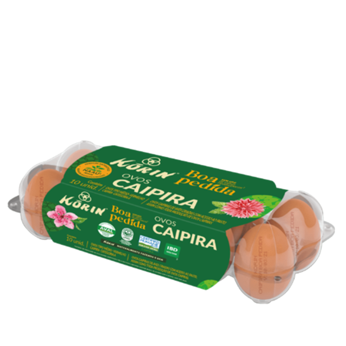 Ovos Caipiras (10un) – Korin